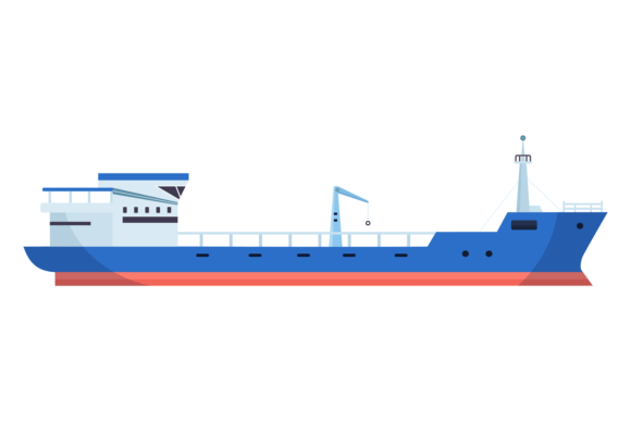 Tanker Color Icon. Oil Transportation Ma Graphic Illustrations By smartstartstocker