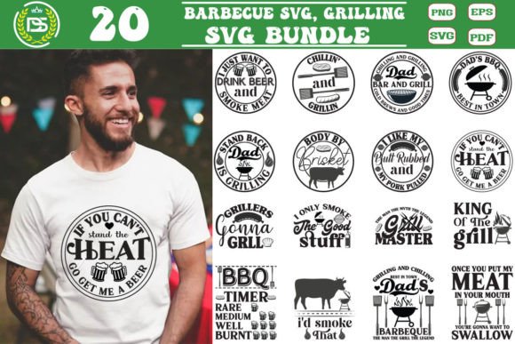 BBQ Svg Bundle, Barbecue Svg, Grilling S Graphic Crafts By Design Dynamo Gallery