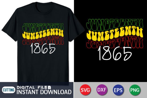 Juneteenth 1865 Svg, Black History Shirt Gráfico Artesanato Por FunnySVGCrafts