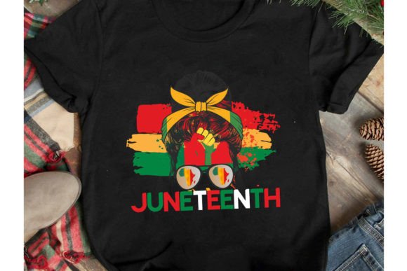 Juneteenth Illustration Designs de T-shirts Par ranacreative51