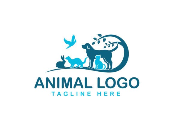 Farm Animals Logo Vector Illustration Grafica Loghi Di Arman Hossen