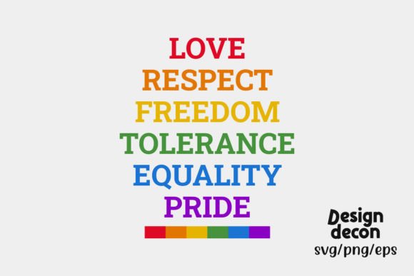 LGBTQ Pride Month Cute Quote Retro SVG Graphic Crafts By Designdecon