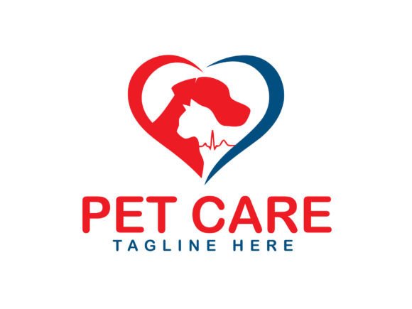 Dog Cat Love Logo Design Grafica Loghi Di Arman Hossen