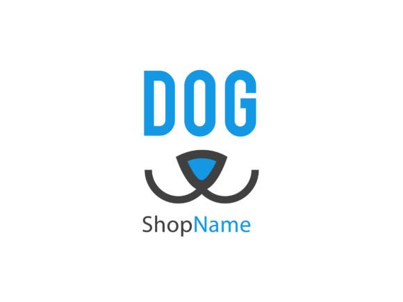 Dog Text Logo Grafica Loghi Di Arman Hossen
