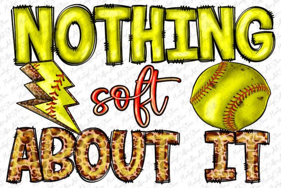 Softball Sublimation, Game Day Png, Ball Gráfico Plantillas de Impresión Por MintyCoffeeArtStore
