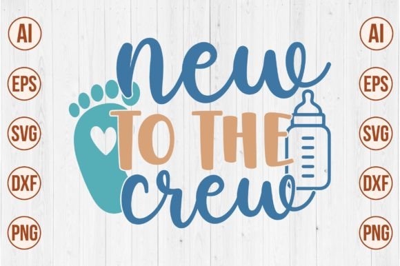 New to the Crew Graphic Crafts By creativemomenul022