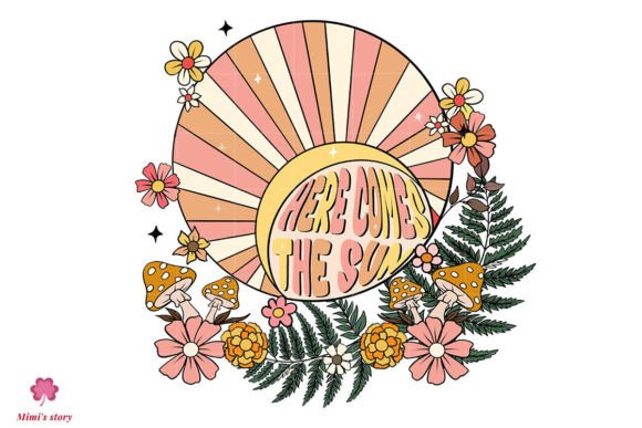 Here Comes the Sun Sublimation Graphic Crafts By Mimi's story