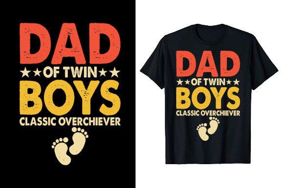 Dad Lover Father's Day T-shirt Design Grafika Projekty Koszulek Przez tee_expert