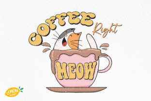 Funny Cat Coffee PNG Sublimation Bundle Graphic Crafts By Lemon.design 6
