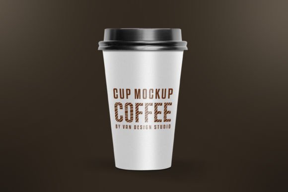 Coffee Cup Mockup Gráfico Mockups de Productos Diseñados a Medida Por vandesignstd