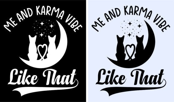 Me & Karma Vibe Like That Midnights SVG Graphic T-shirt Designs By Ya_Design Store