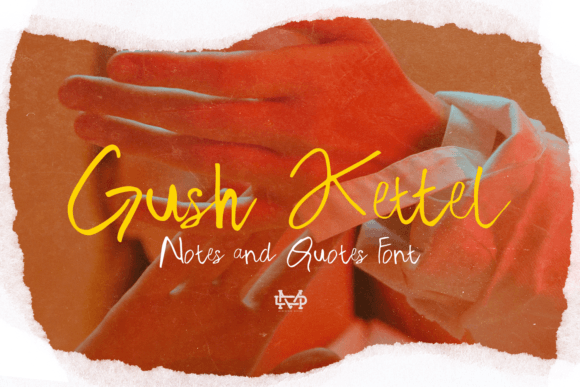 Gush Kettel Script & Handwritten Font By madeDeduk