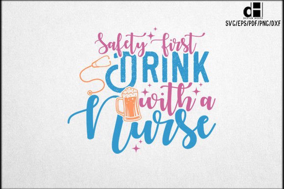 Nurse Funny Quote SVG Design Grafik Plotterdateien Von designhouse