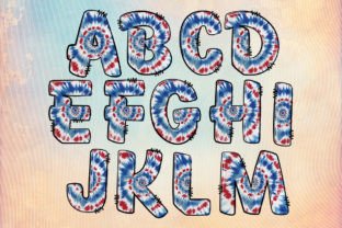 American Alphabet Letters 4th of July Graphic Crafts By october.store 2