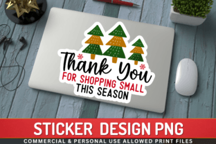 Thank You for Shopping Sticker Graphic Crafts By Regulrcrative 1