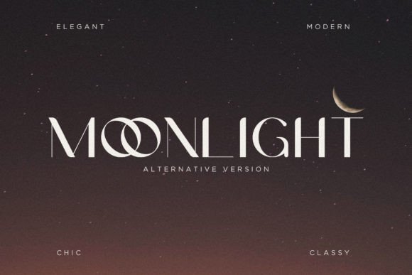 Moonlight Alternative Serif Font By Mikhail Fukurou