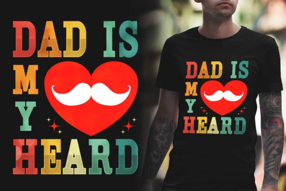 Father's Day T-Shirt Design Graphic Illustrations By nicetshirtdesigner16