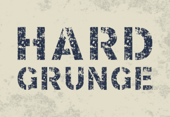 Hard Grunge Sans Serif Font By GraphicsNinja