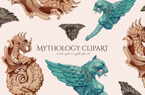 Mythology Clipart Illustrations Graphic Illustrations By Secret Helper
