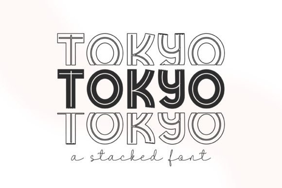 Tokyo Decorative Font By MistyDesigns