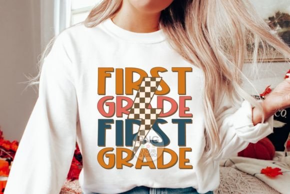 1st Grade  Graphic T-shirt Designs By JJDubStudio