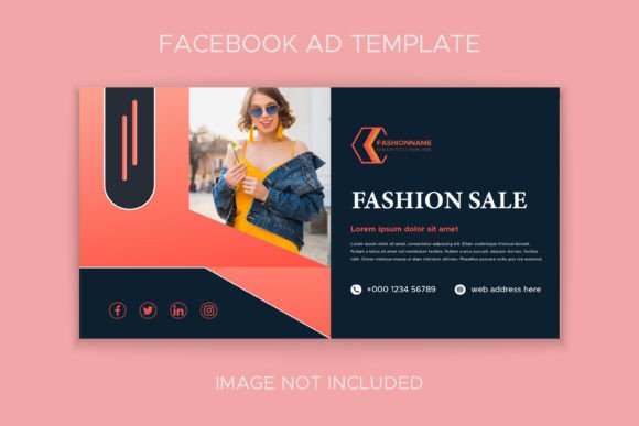 Modern Fashion Facebook Ad Banner Graphic Social Media Templates By Ju Design