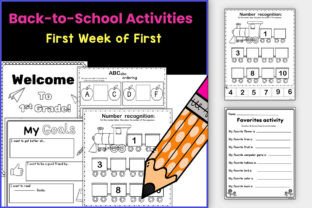 First Grade Kickoff: Engaging Start Graphic 1st grade By TheStudyKits 1