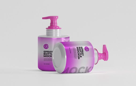 Spray Bottle Mockup Graphic Product Mockups By sujhonsharma