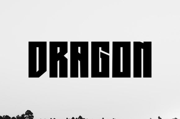 Dragon Sans Serif Font By Hendrik studio