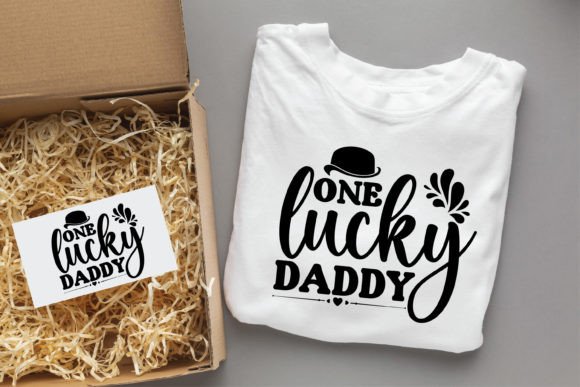 One Lucky Daddy/Dad SVG Graphic Print Templates By svgdesignsstore07