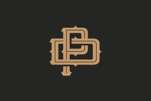 DP / PD Monogram Logo Graphic Logos By Alphabet Agency
