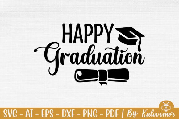 Happy Graduation SVG Graphic Crafts By BD_Graphics Hub