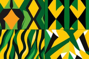 20 Seamless Jamaica-inspired Patterns Graphic Patterns By NordicDesign 9