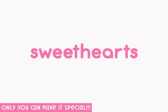 Sweethearts Font Sans Serif Font Di Hanna Bie