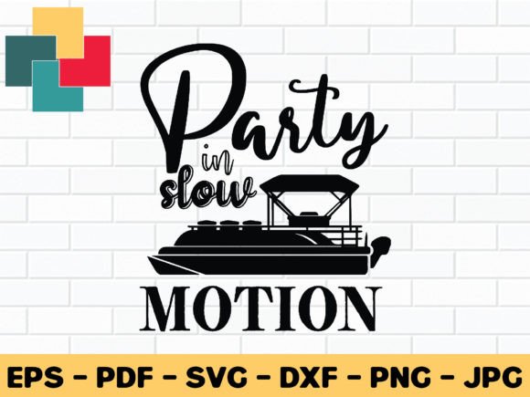 Party in Slow Motion Svg Design Graphic Crafts By CreativeProSVG