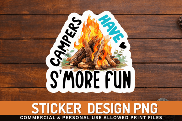 Campers Have Sticker Design Gráfico Manualidades Por Regulrcrative