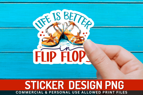 FREE Life is Better Sticker Design Illustration Artisanat Par Regulrcrative