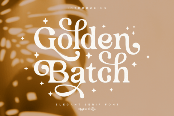 Golden Batch Fuentes Serif Fuente Por Shakira Studio