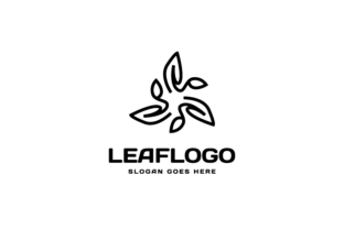 Minimalist Leaf Logo Design Template Graphic Logos By Muhammad Rizky Klinsman 2