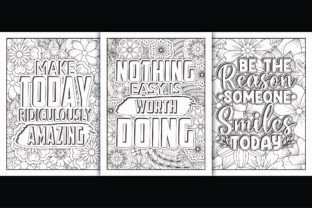 100+ Motivational Quotes Coloring Book Graphic Coloring Pages & Books Adults By Design Creator Press 3