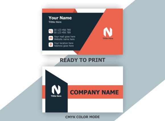 New Creative Business Card Design Illustration Modèles Graphiques Par Jubayer Designer