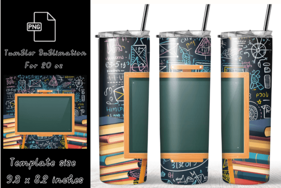 Back to School Tumbler, 20 Oz Tumbler Graphic Graphic Templates By sasikharn