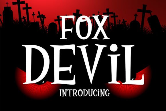 Fox Devil Sans-Serif-Schriftarten Schriftart Von Fox7