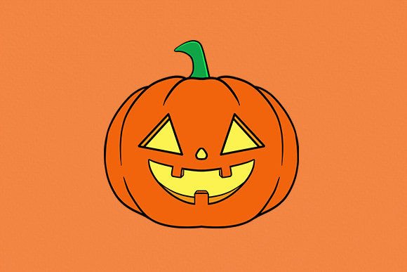 Pumpkin Halloween Clipart Sublimation Graphic Illustrations By black_alert