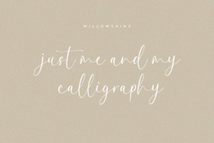Willowshine Script & Handwritten Font By Pen Culture 5