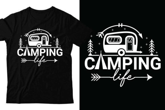 Camping Life SVG Best Camp Tshirt Design Afbeelding T-shirt Designs Door almamun2248