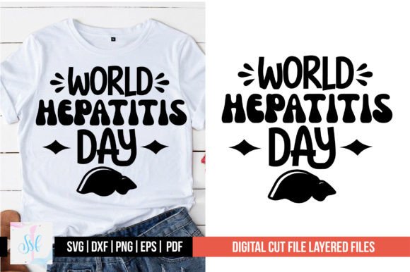 World Hepatitis Day Svg Design Illustration Artisanat Par svgstudiodesignfiles