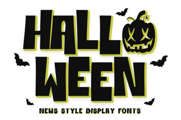 Halloween Display Font By IM Studio