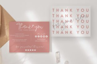 Small Business Thank You Card Template Graphic Print Templates By MrxKing 1