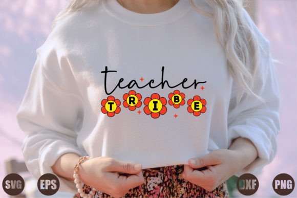 Teacher Tribe Graphic T-shirt Designs By BlackCraft